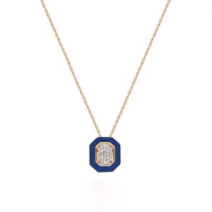 Aletta Pendant - Dark Blue Enamel - Fizzy