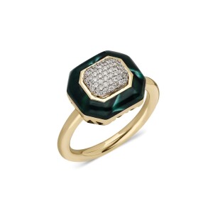 Aletta Ring - Malachite - Fizzy