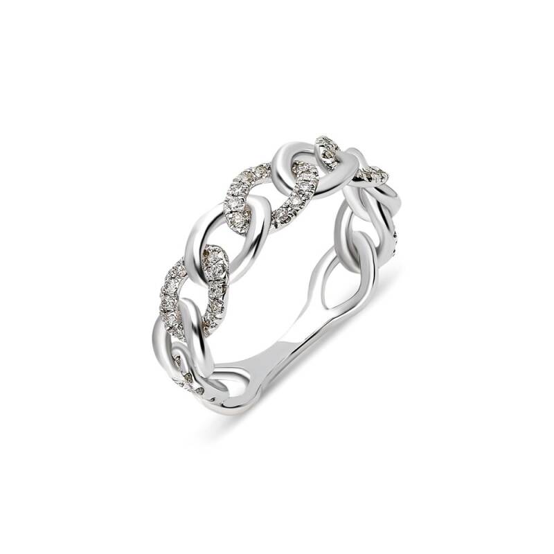 Catena Ring - White Gold - 1