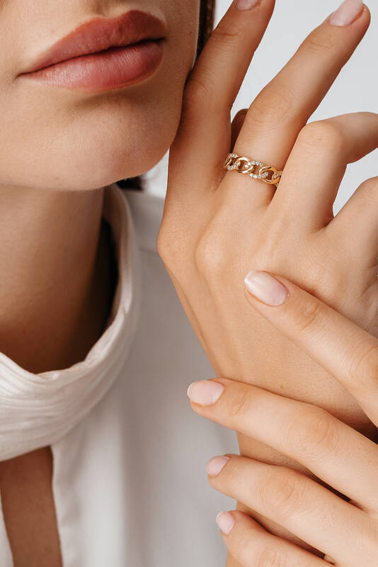 Catena Ring - White Gold - 3