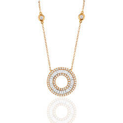 Earth Baugette Pendant - 1