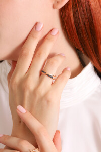 Eros Ring - Black Diamond - 2