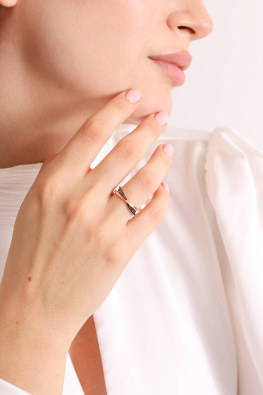 Eros Ring - Black Diamond - 3