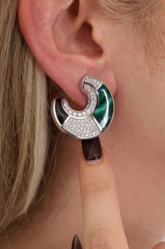 Escargot - Malachite Enamel - 3