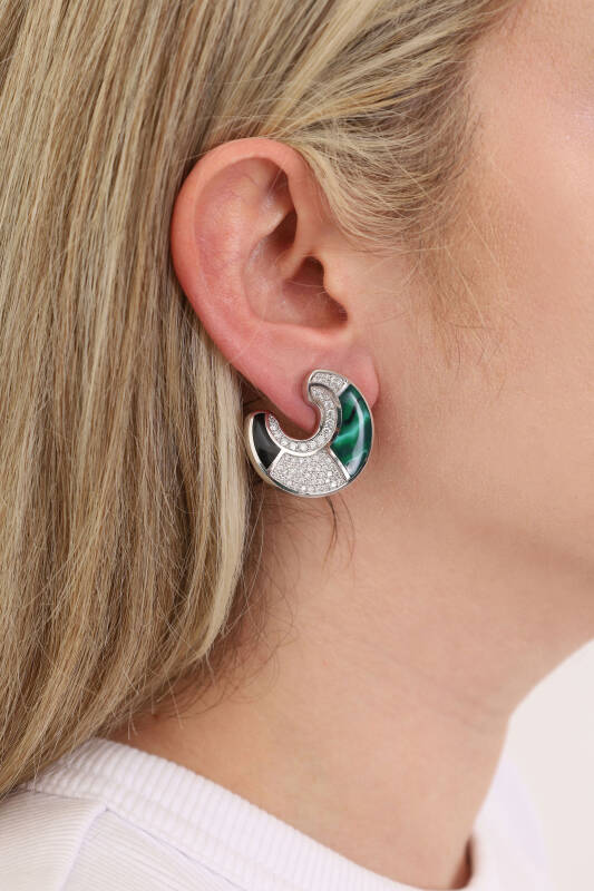 Escargot - Malachite Enamel - 2