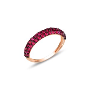 Feast Ring - Ruby - Neo Modern