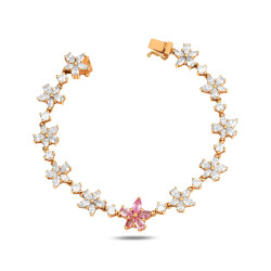 Giulia Bracelet - Pink Sapphire - Limited Editions