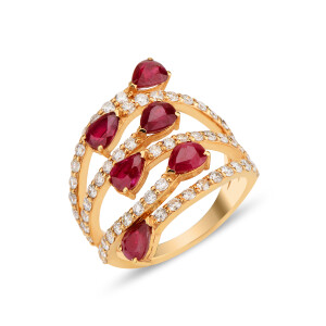 Greta Ring - Drop Ruby - Limited Editions