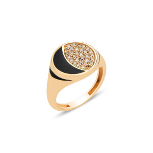 Half Moon Ring - Neo Modern