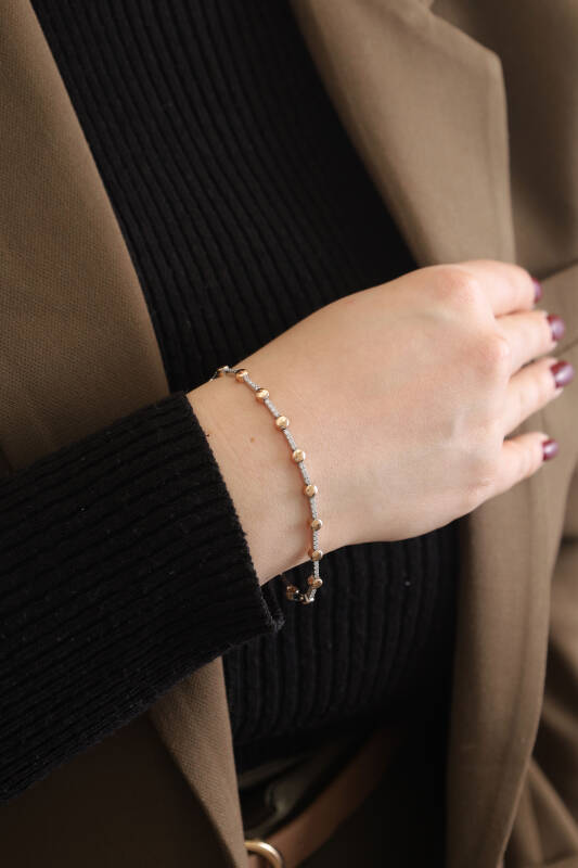 Holly Bileklik- Beyaz Pırlanta - 2