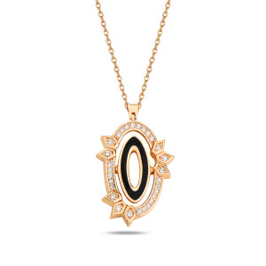 Horizon Necklace Rose - Neo Modern