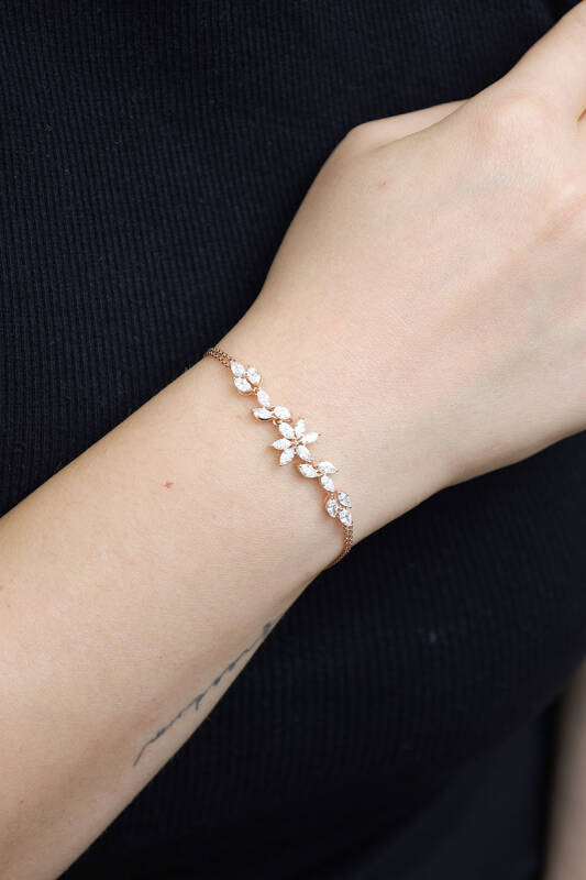 Julia Bracelet-Rose Gold - 2