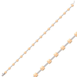 Libby Bracelet- White Diamond - Neo Modern
