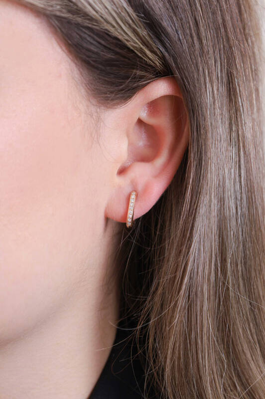 Lina Earrings - Rose Gold - 3