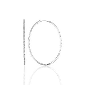 Slim Hoop Earrings - Classic