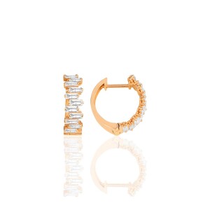 Lea Baugette Earrings - Classic