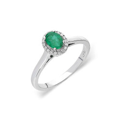 Mia Ring - Oval Emerald - Classic