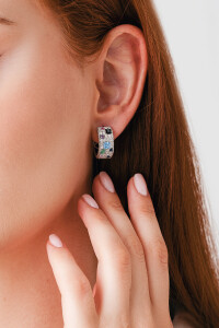 Mondrian Earrings - 2