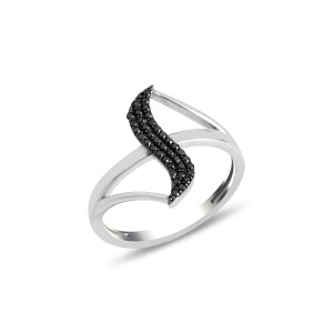 Onda Ring - Black Diamond - Neo Modern