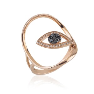 Picasso's Eye Ring - Rose - Eyes of Fizzy