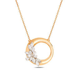 Posy Pendant - Marquise - 1
