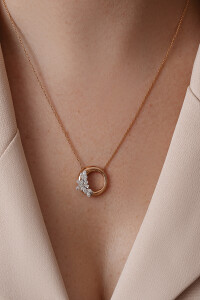 Posy Pendant - Marquise - 5