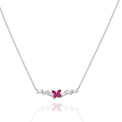 Robelia Ruby Pendant - 1
