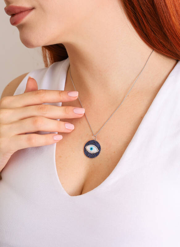 Ronde Eye Pendant - Emerald - 6