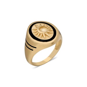 Solar Ring - Black Enamel - Nue