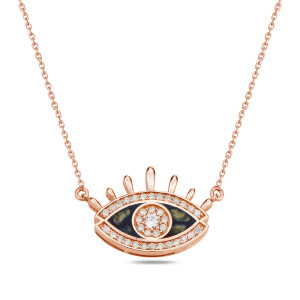 Third Eye Pendant - Lapis Enamel - Eyes of Fizzy