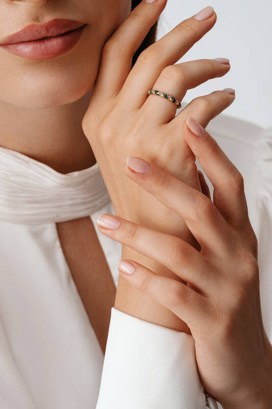 Tornado Yüzük - Malahit Mine - 2