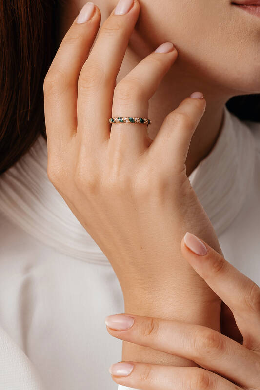 Tornado Yüzük - Malahit Mine - 3