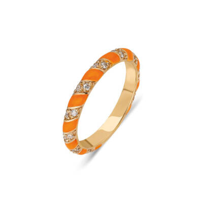 Tornado Yüzük - Turuncu Mine - 1