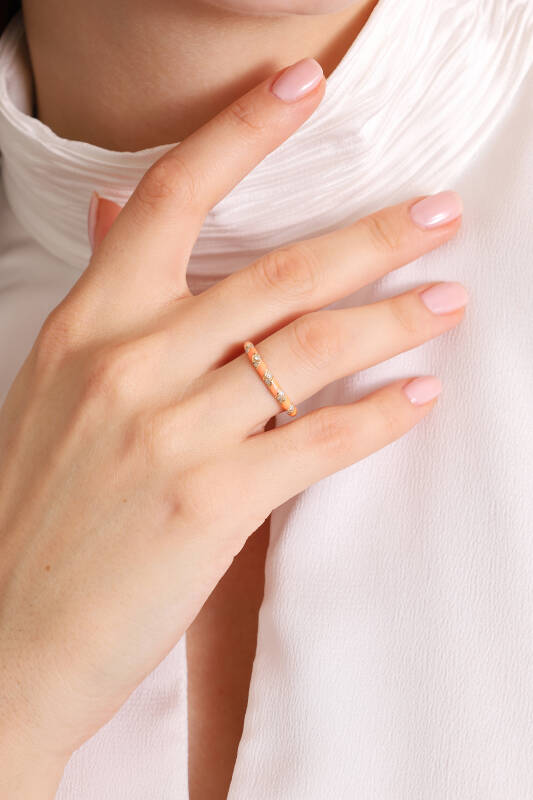 Tornado Yüzük - Turuncu Mine - 4