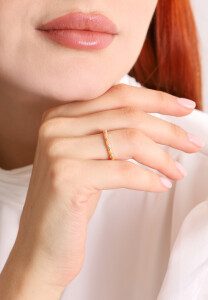 Tornado Yüzük - Turuncu Mine - 5