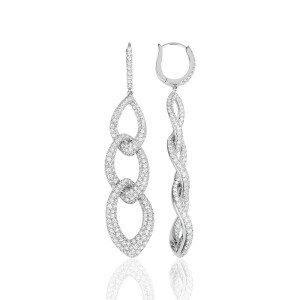 Vittoria Earrings Pave - Limited Editions