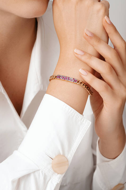 Volcano Bracelet - Ruby - 2