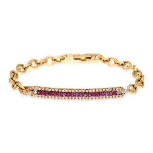 Volcano Slim Bracelet - Ruby - Havana
